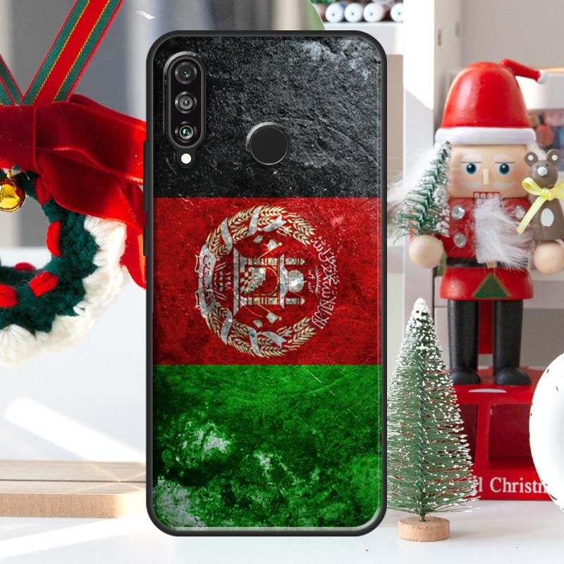 Флаг Афганистана Для Huawei Nova 12i 11i 8i 12s Y73 Y72 Y61 Y91 Y90 Y70 Y60 9 10 SE P60 Pro P30 P40 Lite Чехол