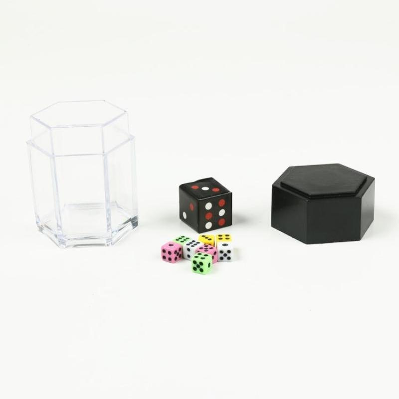 Exploding Dice Magic Toy - Fun Kids Prank Gag Gift, Easy Close-Up Trick Props for Magic Show & Practical Jokes