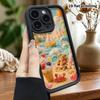 Phone Case: 2D flat, fits iPhone 18, 17, 16, 15, 14, 13, 12 Pro protective case, summer beach, perfect Christmas and Halloween holiday gift