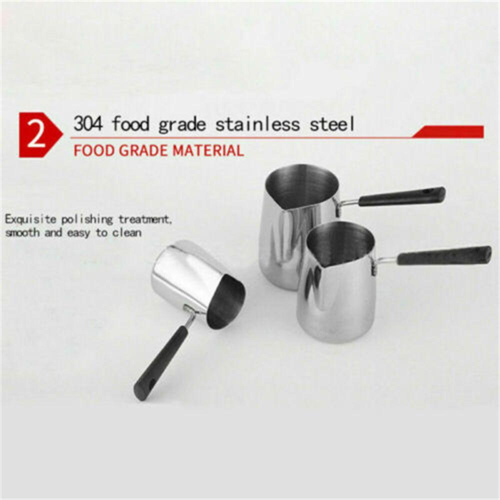 Home Pouring Long Handle Coffee Cup Wax Melting Pot Candle Pitcher Steel Making Jug Tool