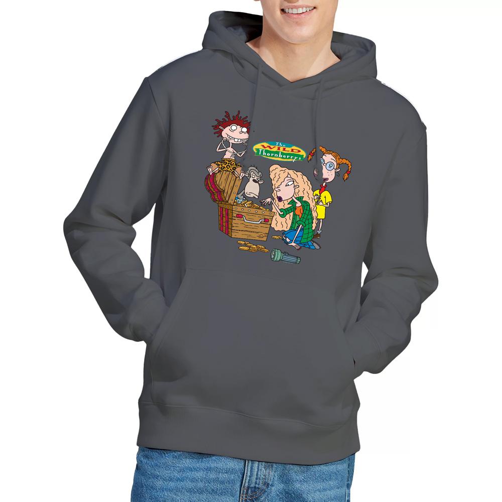 The Wild Thornberrys Mens Treasure Hunt Hoodie