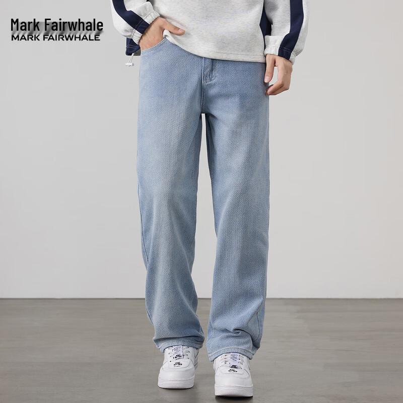 Мужские джинсы Mark Fairwhale свободного кроя с прямыми штанинами