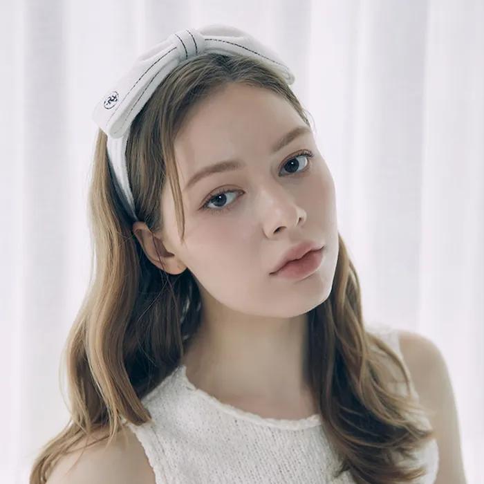 ОБОДОК ДЛЯ ВОЛОС COCO RIBBON_БЕЛЫЙ
