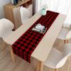 2pcs Christmas Table Flag Table Towel Linen Fabric Nordic Holiday Gifts TV Cabinet Bed Flag Cover Cloth