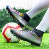 Мужские высокие носки 33–47, футбольные бутсы с длинными ногтями, тренировочные детские молодежные кроссовки для соревнований, футбольные бутсы