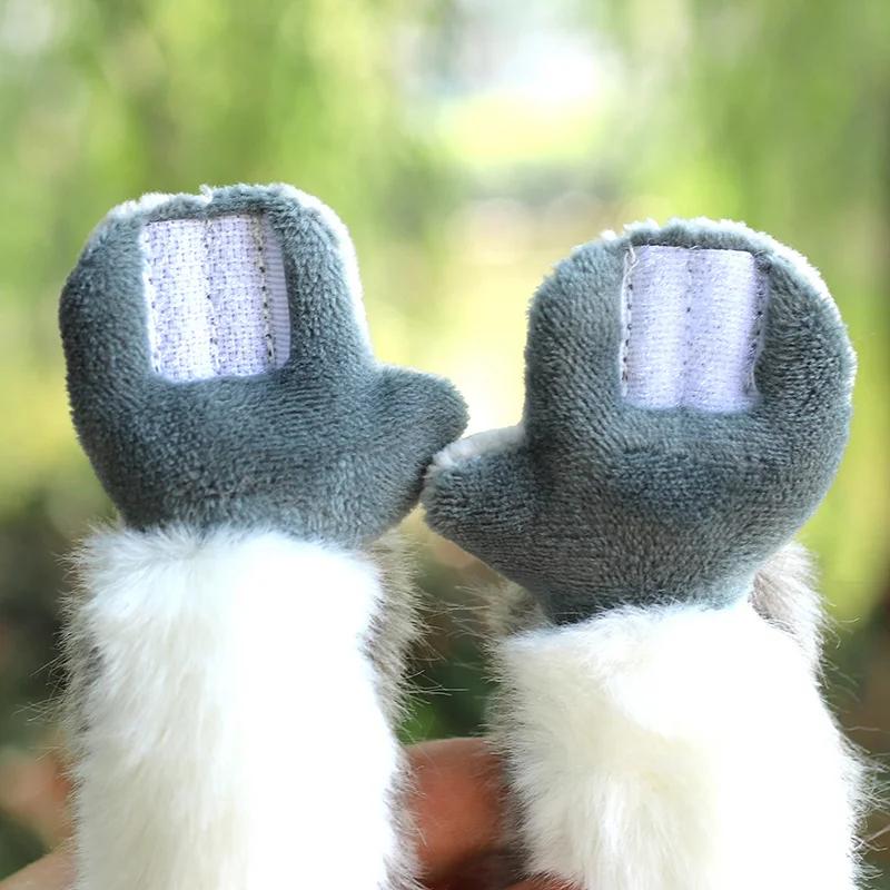 28см Дикий лемур Мягкая плюшевая игрушка Короткие и длинные лапы Имитация плюшевая игрушка Как настоящий ребенок Подарок