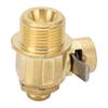 F105S Engine Oil Drain Valve with LC?10 Lever Clip M20?1.5 Brass One Touch Operation for Cars Light