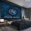 SSC Napoli Custom Name Wall Tapestry Aesthetic Wall Hanging Printed Fabric Blanket Decorative Tapestries for Bedroom Living Room Home Decor
