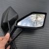 Черная пара мотоциклетных зеркал заднего вида для Kawasaki Z1000 Z 1000 2014-2021
