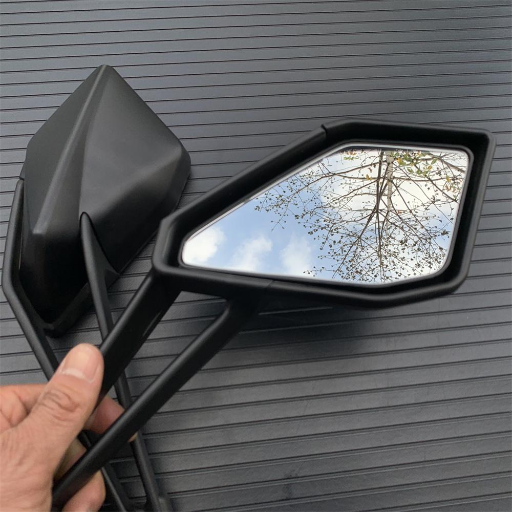 Черная пара мотоциклетных зеркал заднего вида для Kawasaki Z1000 Z 1000 2014-2021