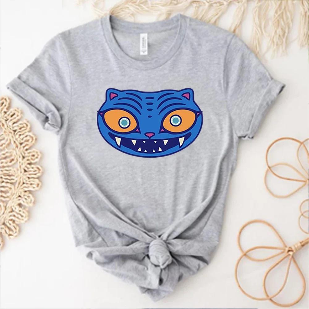 Derpy Tshirt Derpy Tiger Zoey T Shirts KPop Shirts Demon Hunters Tshirt KPDH Tiger Tee Women Summer Short Sleeves Tops