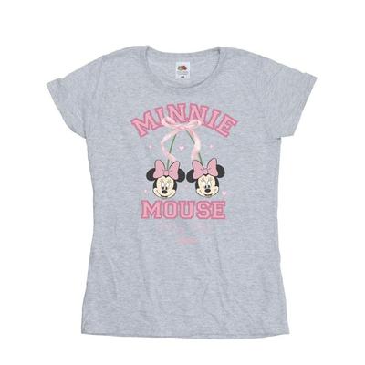 Женская футболка с Минни Маус и вишнями