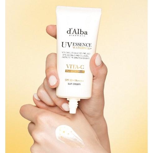 D’Alba Vita Capsule Солнцезащитный крем против старения SPF50+ PA++++ 50 мл – Осветляющий УФ-защитный крем