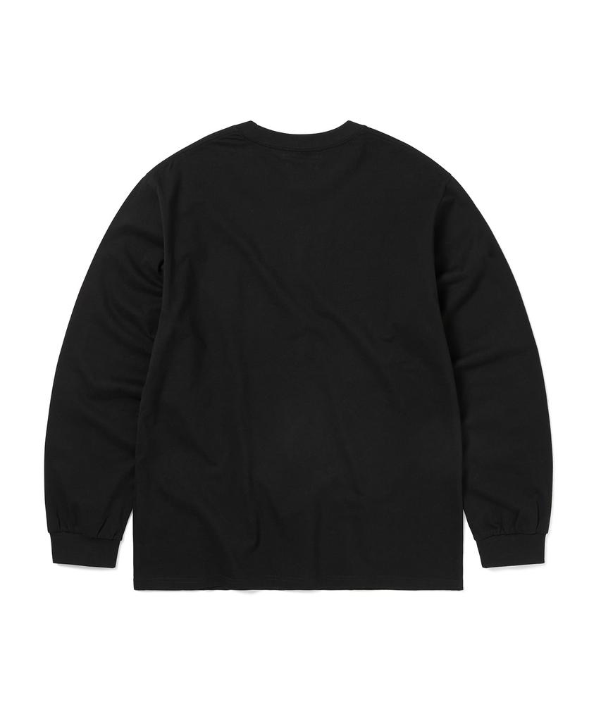 THISISNEVERTHAT Basic Pocket L/S Tee Black