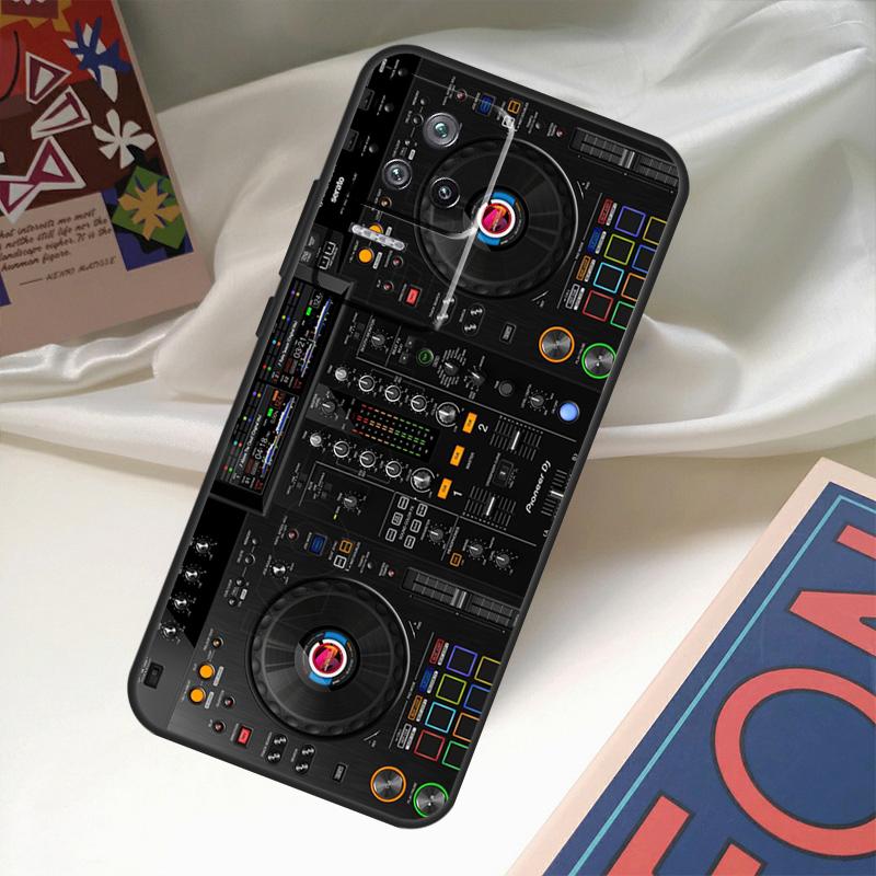 Music DJ Controller Mixer Case For POCO X6 Pro X3 X5 F3 F5 M5s M6 Pro Xiaomi 14 Ultra 11T 12T 13T Pro 12 13 Lite Cover