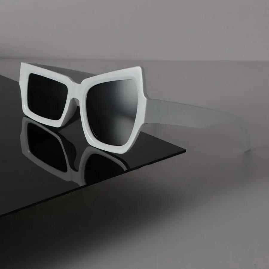 Retro Sunglasses Women Men Cat Eye Mirror Clear Luxury Eyewear Sexy Designer Brand Black Sun Glasses For Female Male