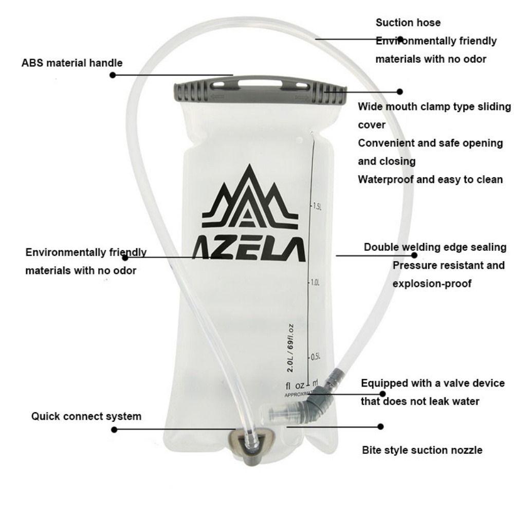 Сверхлегкий уличный спортивный велосипедный мешок для воды 1,5/2 л мягкий альпинистский мешок для пешего туризма беговой мешок