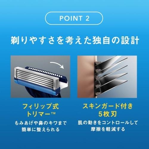 Hydro 5 Basic Combo Pack (Holder (with Blade) + 4 Replacement Blades) Shaving Razor
