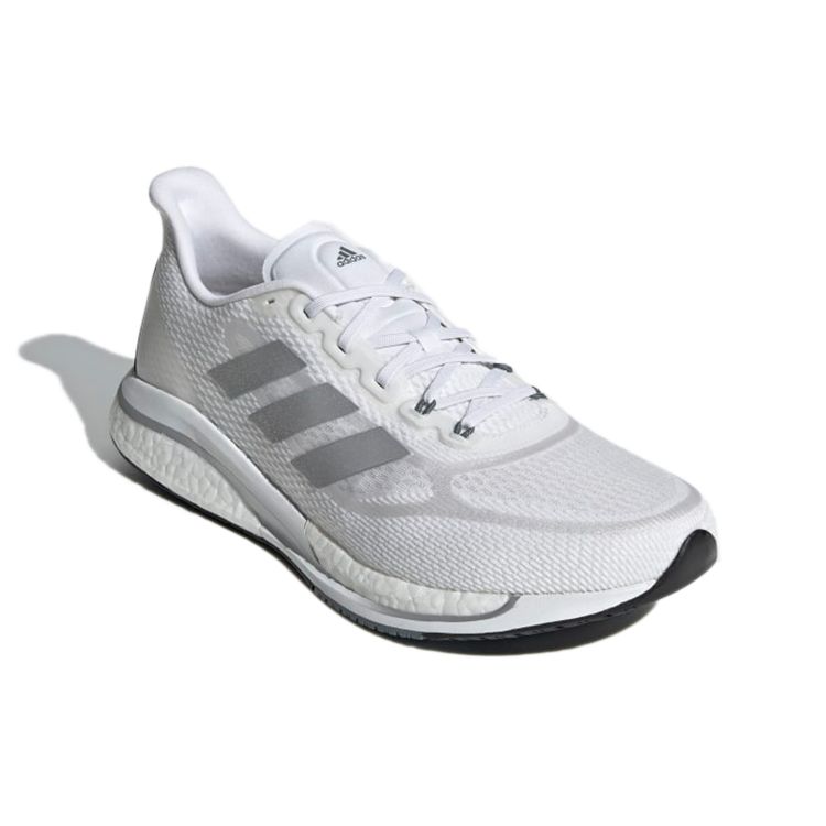 Adidas Supernova+ White Silver Metallic Men Sneakers Cloud-White Core-Black FX6659