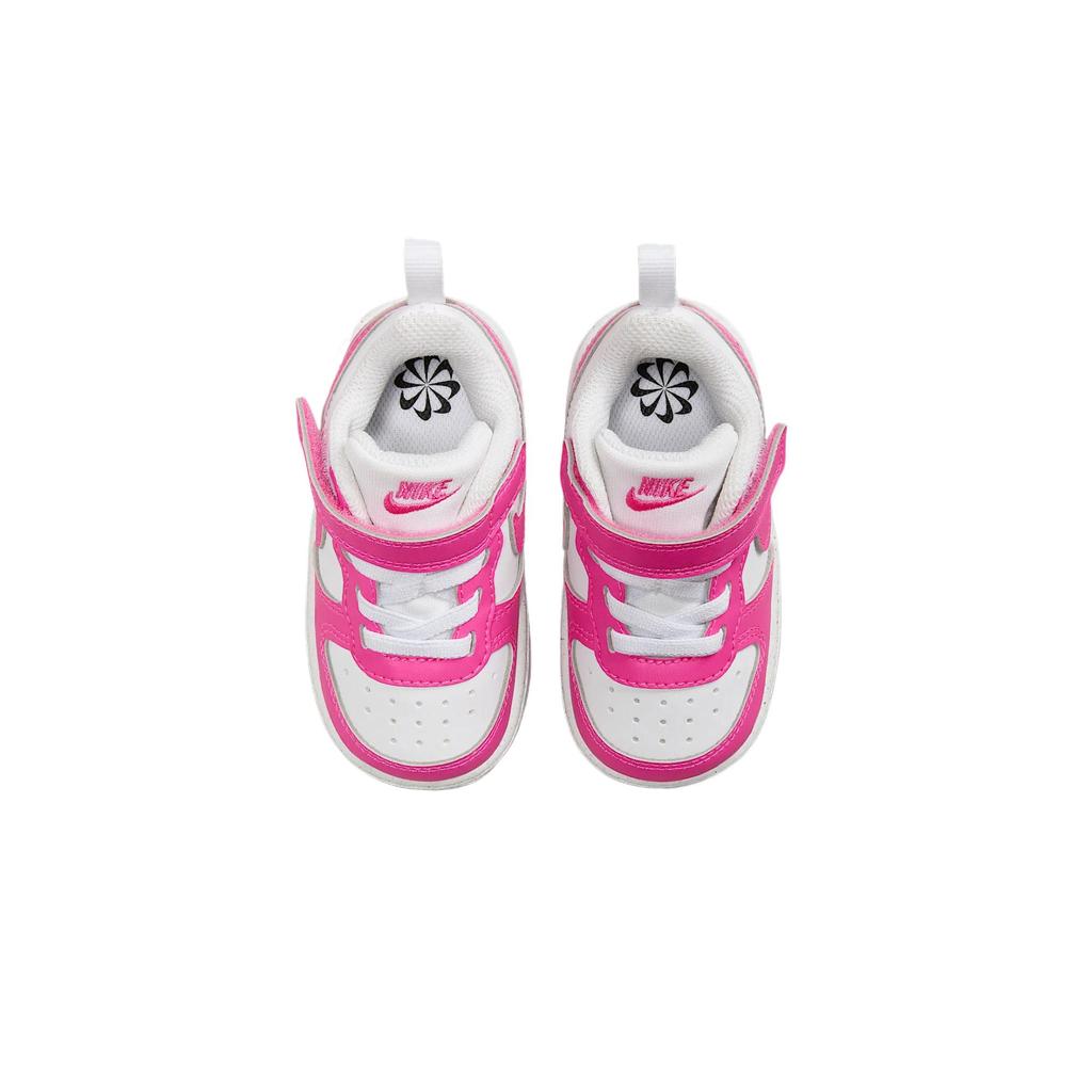 Nike Кроссовки Court Borough Low Recraft TD Laser Fuchsia Baby Pink White DV5458-123
