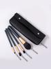 2025 New Portable 4Pcs Makeup Brushes Set With Storage Bag Soft Bristle For Foundation Blush Eyeshadow Daily Touch-Up Travel Use