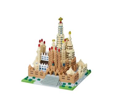 Kawada NB-028 Nanoblock Саграда Фамилия ДЕЛЮКС ИЗДАНИЕ Япония НОВЫЙ