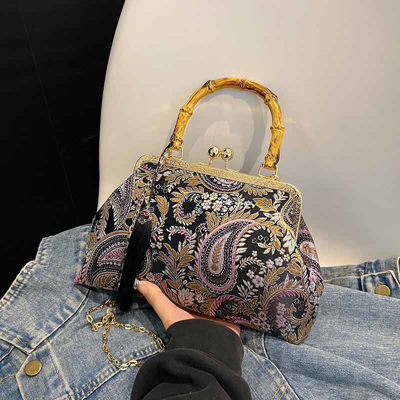 Портативная наплечная сумка-мессенджер, сумка с вышивкой жемчугом в китайском стиле, новая китайская сумка, ретро вечерняя сумка, клатч, женская сумка.