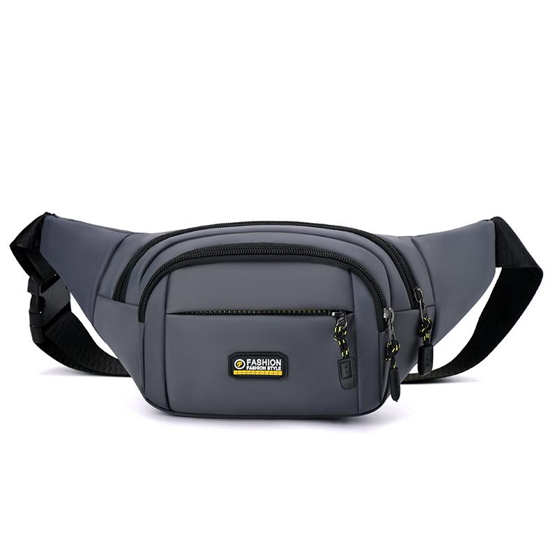 Сумка на пояс мужская многофункциональная нагрудная сумка для спорта на открытом воздухе многослойная водонепроницаемая сумка для мобильного телефона большой емкости через плечо