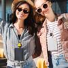 Костяной дорожный держатель для паспорта и кошелек с органайзером для документов