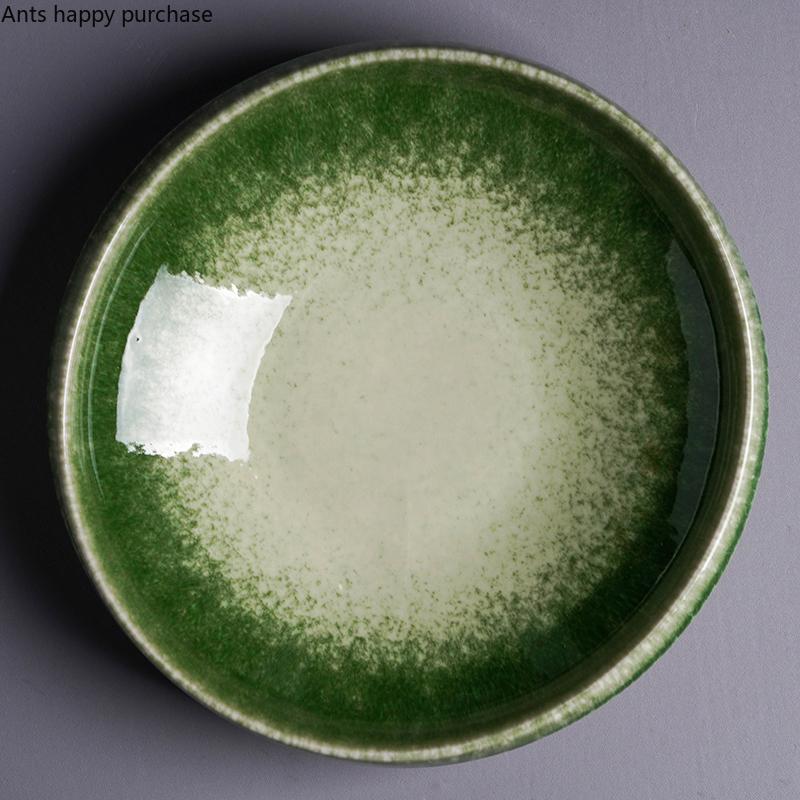 Нестандартная керамическая обеденная тарелка Западная тарелка Суповые тарелки Десертная чаша Фруктовый поднос Салатница Тарелки для сашими Посуда для ресторана