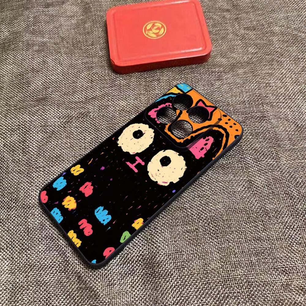 Cats Gathering Crayon Phone Case Silicone Case For Xiaomi POCO X5 X5PRO 5G Soft Fundas Poco X5 Pro 5G Case