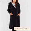 JPNTKY Rochie Hanorac Casual de Modă pentru Femei, Culoare Uni, Imprimeu, Toamnă Iarnă, Mânecă Lungă
