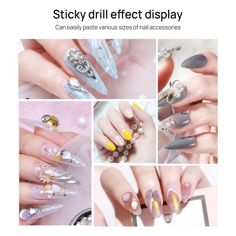 Твердый гель для кончиков ногтей для быстрого наращивания ногтей, прозрачный замачиваемый УФ-светодиодный гель для дизайна ногтей, функция гель-карандаша, накладные ногти