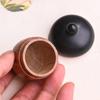 6.6*4.5Cm Pill Box Case Solid Wood Bottle Holder Wooden Rescue Container Pendant