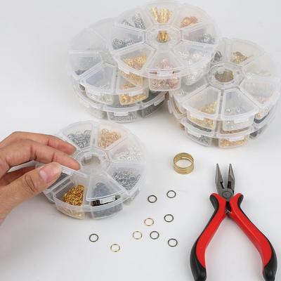 1 компл./кор. застежки-цепочки Подвески игольчатые кольца для DIY аксессуары для изготовления ювелирных изделий