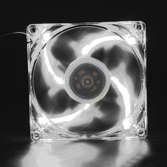 Четырехсветодиодный неоновый светильник с четырьмя светодиодами, довольно прозрачный корпус для ПК, процессор, 120 мм, мод охлаждающего вентилятора