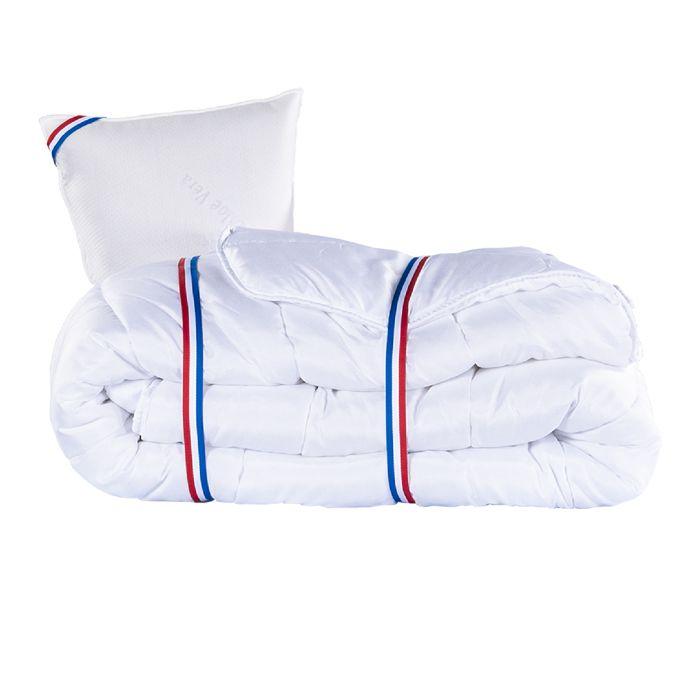 Matelas 90x190 cm,Rêverie,30 cm,mémoire de forme,ferme,face été/hiver + 1 oreiller + couette