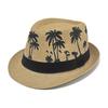 Fashionable Straw Hat, Summer Woven Sun Hat, Coconut Tree Beach Sun Hat