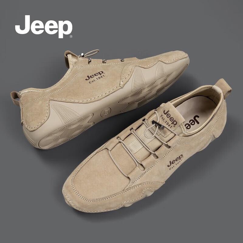 Jeep Мужские повседневные мокасины для вождения