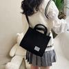 Женская сумка вельветовая новая маленькая квадратная сумка модная сумочка сумка-мессенджер