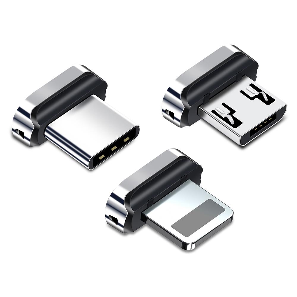 Магнитный кабель-адаптер, пылезащитная заглушка, разъем для зарядки, советы для iPhone Micro USB Type-C