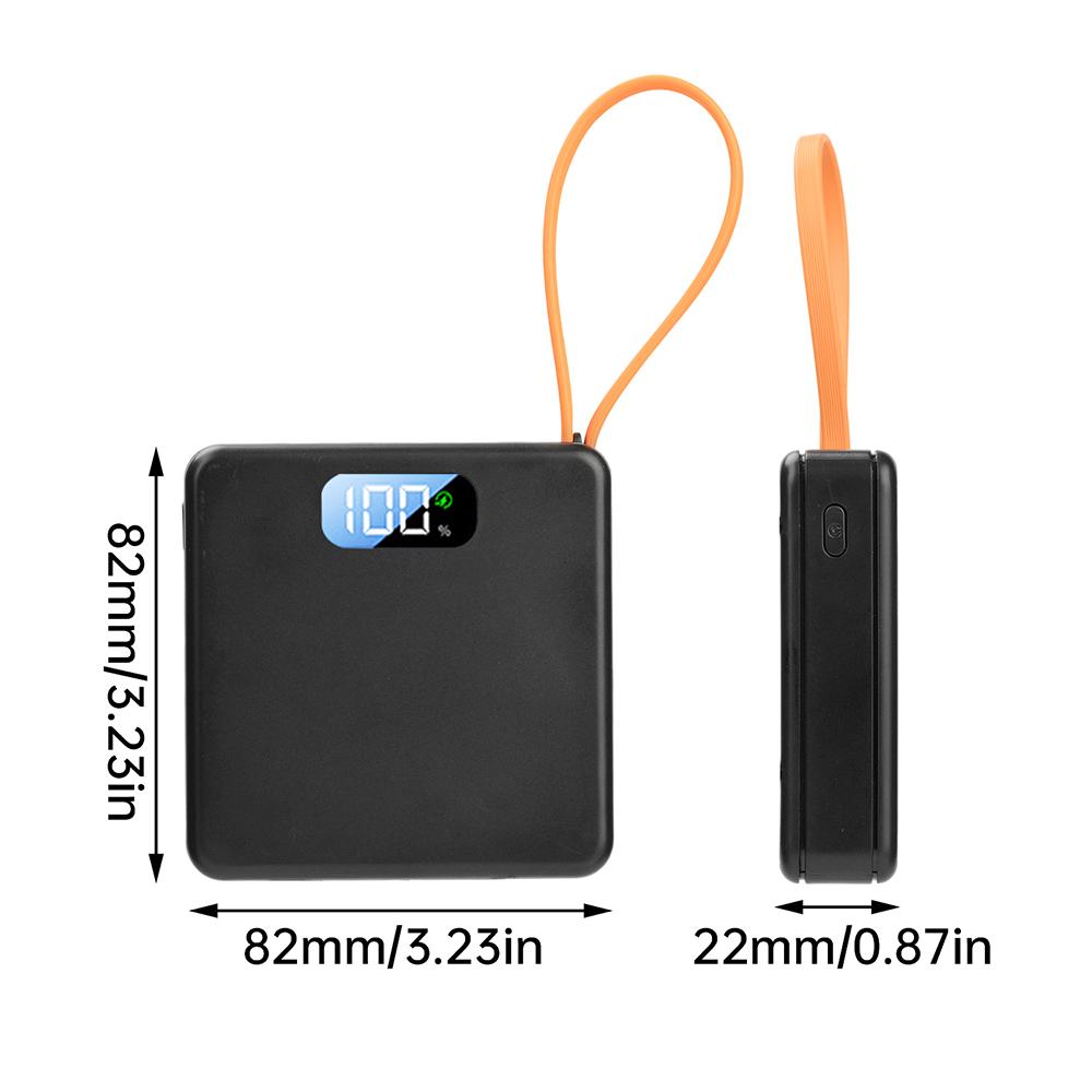 Набор для сборки Power Bank 10 Вт 22,5 В Быстрая зарядка, Конструкция без пайки с корпусом на 3 аккумулятора 18650, Портативный корпус блока питания