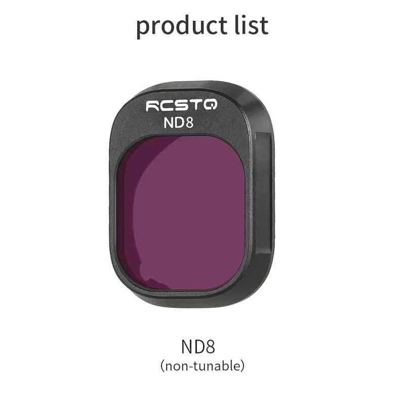 RCSTQ For DJI Mini 4 Pro ND Filter Drone Camera Lens Filter Set UV CPL ND8 ND16 ND32 ND64 ND/PL For DJI Mini 4 Pro Accessories