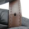 Used LOUIS VUITTON Shoulder Strap Leather Brown For Damier