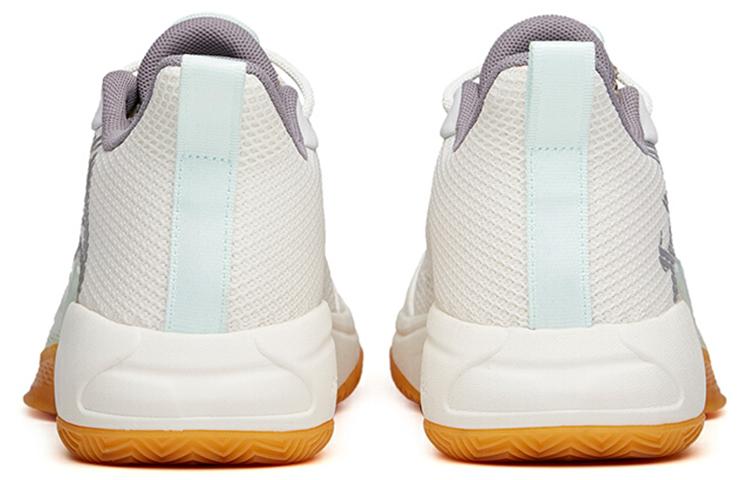 Men's Sneakers Anta Attack 3 Slip Resistant Abrasion Resistant High top Basketball Shoes Men's White