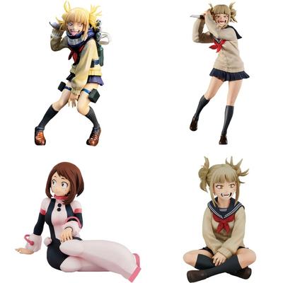 Фигурка из аниме MHA: Тога Химико, Урарака Очако, коллекционная фигурка, аниме-кукла, игрушки, ПВХ-модель, подарок для поклонников (мальчик и девочка).