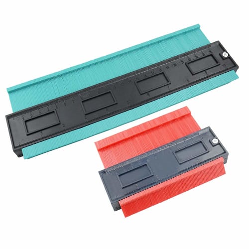 Contour Gauge, Measuring Gauge, for DIY Duplication, Curve Measurement, Profile Gauge, Irregularity Measuring Tool, Made of ABS Plastic