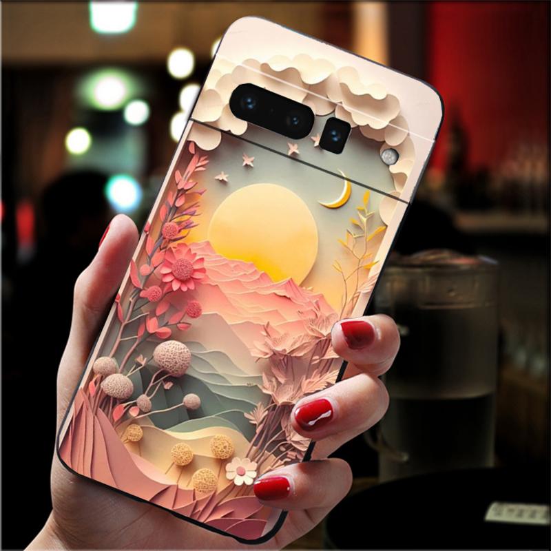 Landscape Sceneary Mountain Phone Case For Google Pixel 8 7 Pro 7A 7 6A 6 Pro Pixel 8A 4A 3A 4 XL Pixel 5 6 4 3 3A XL