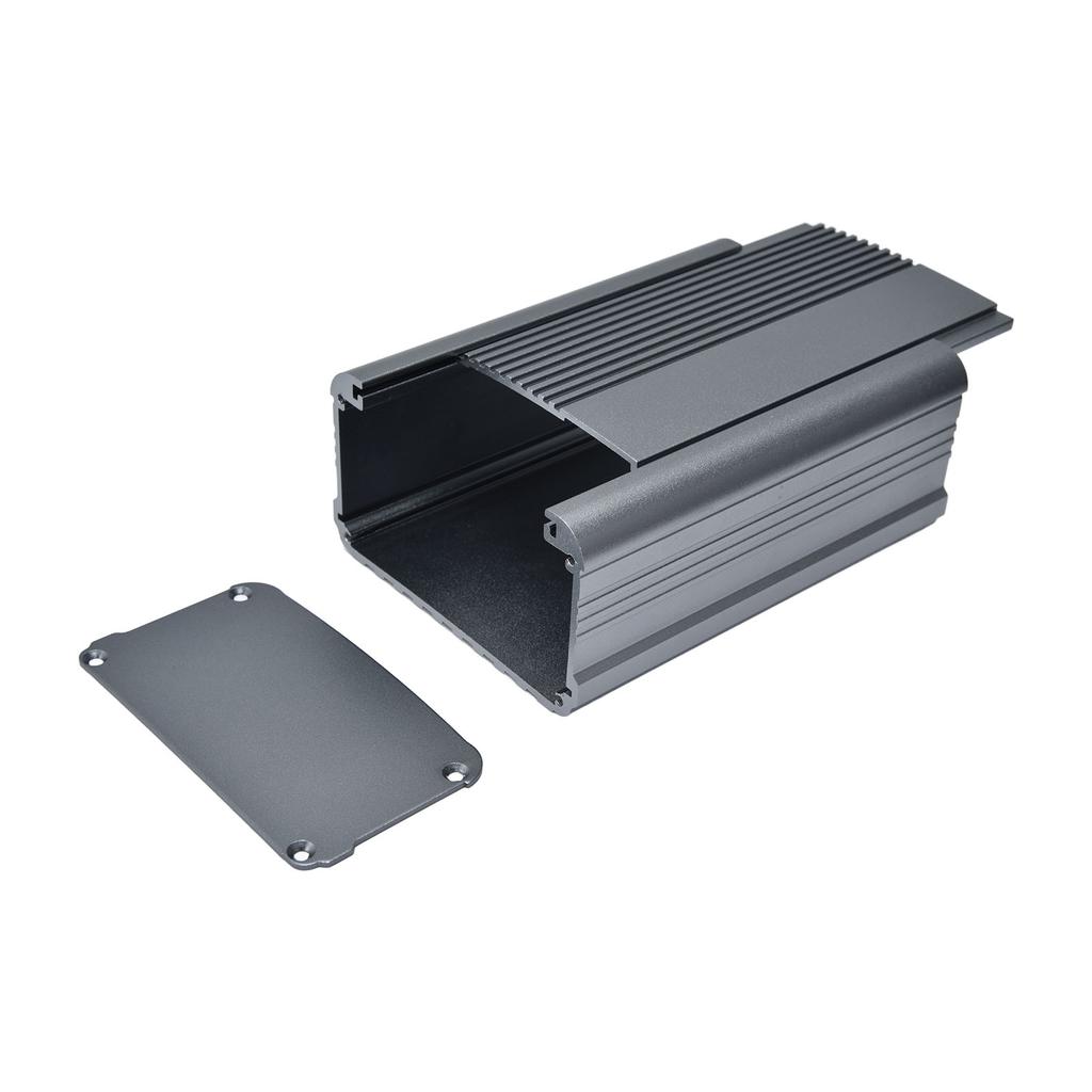 Электронная коробка из алюминиевого сплава, разделенный алюминиевый корпус, проектные инструментальные коробки 55x95x130 мм