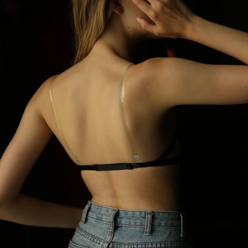 Сексуальный бюстгальтер без бретелек, женские невидимые бюстгальтеры, нижнее белье с эффектом пуш-ап, бюстгальтер с открытой спиной, бесшовное нижнее белье без косточек для свадебных платьев